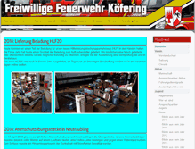 Tablet Screenshot of feuerwehr-koefering.de